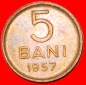 * MIT STERN (1953-1957)~SELTEN ★ RUMÄNIEN ★ 5 BANS 1957 S...