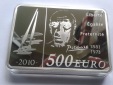 Original 500 euro 2010 PP Frankreich Pablo Picasso 1 kg Silber...