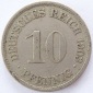 Deutsches Reich 10 Pfennig 1903 A K-N ss