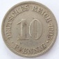 Deutsches Reich 10 Pfennig 1905 A K-N ss