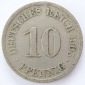Deutsches Reich 10 Pfennig 1905 A K-N ss