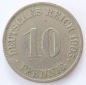 Deutsches Reich 10 Pfennig 1905 J K-N ss