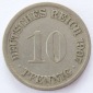 Deutsches Reich 10 Pfennig 1907 F K-N s-ss