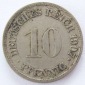 Deutsches Reich 10 Pfennig 1907 G K-N ss