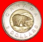 * EISBÄR (1996-2003): KANADA ★ 2 DOLLAR 1997 STG! ★OHNE V...