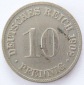 Deutsches Reich 10 Pfennig 1908 D K-N ss