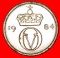 * GROSSES MONOGRAMM (1974-1987): NORWEGEN ★ 10 OERE 1984 VZG...