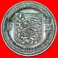 # GROSSBRITANNIEN: JERSEY ★ NEUER TYP 1/12 SHILLING 1923! Ge...