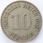 Deutsches Reich 10 Pfennig 1912 E K-N ss+