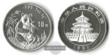 China  10 Yuan  1996  Panda   FM-Frankfurt  Feinsilber: 31,1g