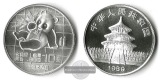 China  10 Yuan  1989  Panda   FM-Frankfurt  Feinsilber: 31,11g