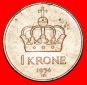 * PORTRÄT LINKS (1974-1991): NORWEGEN ★ 1 KRONE 1974AB! OLA...