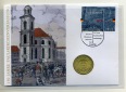 5 DM 1973 Paulskirche in tollem Numisbrief RAR seltene Ausgabe