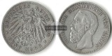 Baden, Kaiserreich  5 Mark  1900 G  Friedrich I. 1856-1907   F...