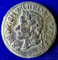 Deutsches Parlament Frankfurt am Main, Medaille 1849 auf die K...