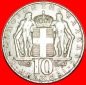 * TSCHECHOSLOWAKEI: GRIECHENLAND ★ 10 DRACHMEN 1968! KONSTAN...