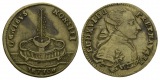 Rechenpfennig / Messingjetton, Ø 23,16 mm