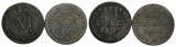 Altdeutschland; 2 Kleinmünzen 1802/1804