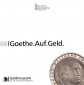 Goethe auf Geld - Heft anlässlich der Frankfurter Goethe Fest...