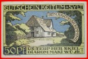 * NOTGELD: DEUTSCHLAND ★ KEITUM 50 PFENNIG 1920 VERÖFFENTLI...