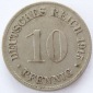 Deutsches Reich 10 Pfennig 1915 D K-N ss+