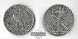 USA,  Half Dollar  1943  Walking Liberty FM-Frankfurt   Feinsi...