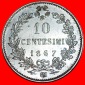 * 2 VERKAUFT FRANKREICH: ITALIEN ★ 10 CENTESIMI 1867OM SELTE...