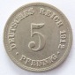 Deutsches Reich 5 Pfennig 1912 A K-N ss