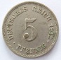 Deutsches Reich 5 Pfennig 1912 E K-N ss