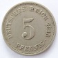 Deutsches Reich 5 Pfennig 1913 A K-N ss