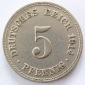 Deutsches Reich 5 Pfennig 1914 A K-N ss