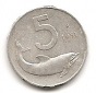 Italien 5 Lira 1952 #159