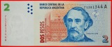 * MUSEUM MITRE (1821-1906): ARGENTINIEN ★ 2 PESO (1997-2002)...