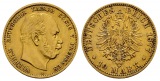 3,58 g Feingold. Kaiser Wilhelm I. (1861 - 1888)