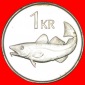 * KABELJAU: ISLAND ★ 1 KRONA 2006 STG!★OHNE VORBEHALT!