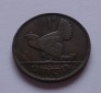 Ireland 1 Penny 1933, Hen with chicks