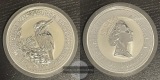 Australien  30 Dollar 1997 Kookaburra  FM-Frankfurt  Feinsilbe...