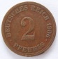 Deutsches Reich 2 Pfennig 1906 A Kupfer ss
