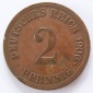 Deutsches Reich 2 Pfennig 1906 A Kupfer ss