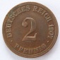 Deutsches Reich 2 Pfennig 1907 A Kupfer ss