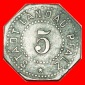 * STERN NÜRNBERG: DEUTSCHLAND LANDAU PFALZ ★ 5 PFENNIG (191...