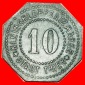 * STERNE NÜRNBERG: DEUTSCHLAND TRIER★ 10 PFENNIG (1917) VER...