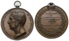 Frankreich; tragbare Medaille 1834; Bronze; 90 g; Ø 51 mm