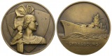 Frankreich; Medaille o.J.; Bronze; 68 g; Ø 50 mm