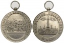 Frankreich; tragbare Medaille 1823; Zinn; 25 g; Ø 40 mm