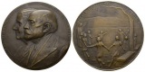 Medaille o.J.; Bronze, 248 g, Ø 80 mm