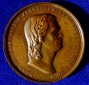 Weimar 1847 Medaille von Facius zur Einweihung des Schiller Ha...