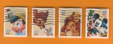 USA 2004 kompl.Satz Walt Disney Figuren Mi.3842 - 3845 kompl g...