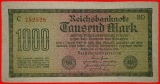 * REICHSBANKNOTE: DEUTSCHLAND ★ 1000 MARK 1922 MÄANDER! KNA...