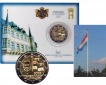 Offiz Coincard 2€ Sondermünze Luxemburg *50 J. Nationalflag...